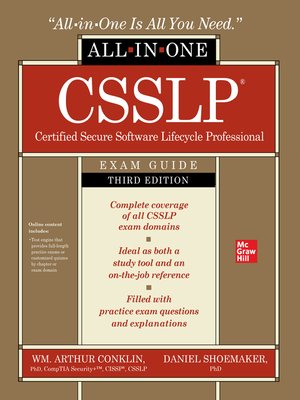 CSSLP Secure Software Lifecycle Professional All-In-One Exam Guide - ebook